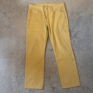 Levi's 514 Khaki Jeans - 34/30